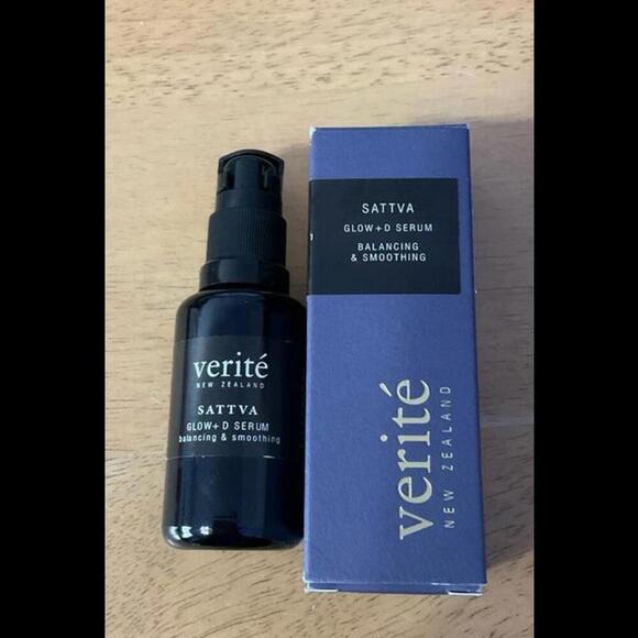 Verité Glow + D Satvva Serum New in Box 1 oz Expires 9/2027 ~Vegan~ - Picture 1 of 4